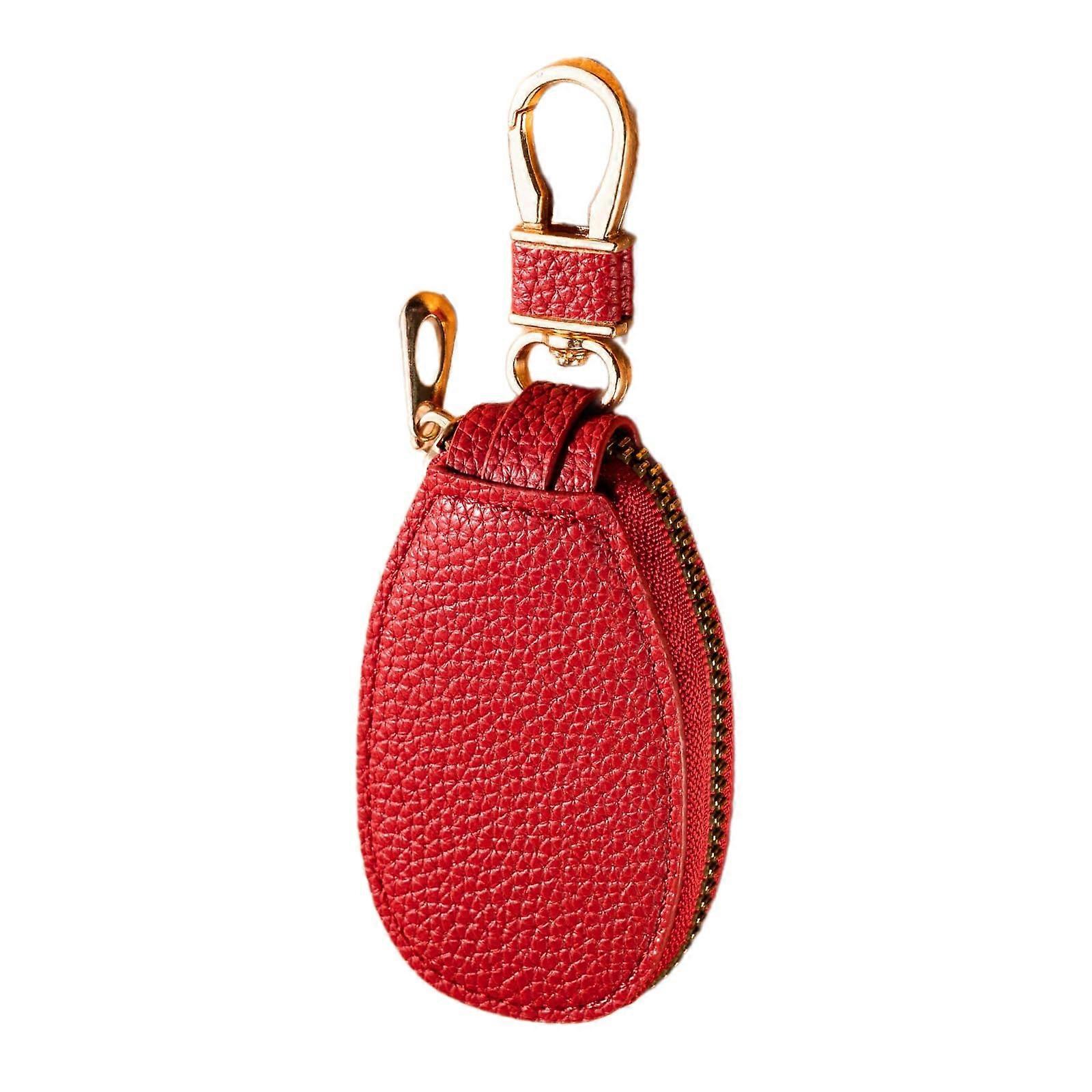 Car Key Wallets for Women and Couples, Portable Multifunctional Leather Door Key Storage, Compact and Stylish