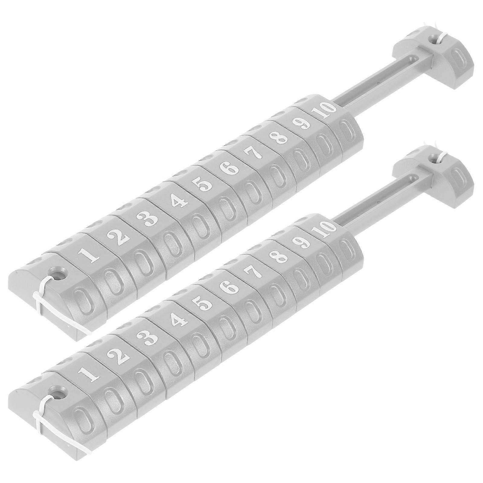 Portable Score Counters For Families Table Soccer Score Keepers 10.5×1.6×0.6in 2Pack