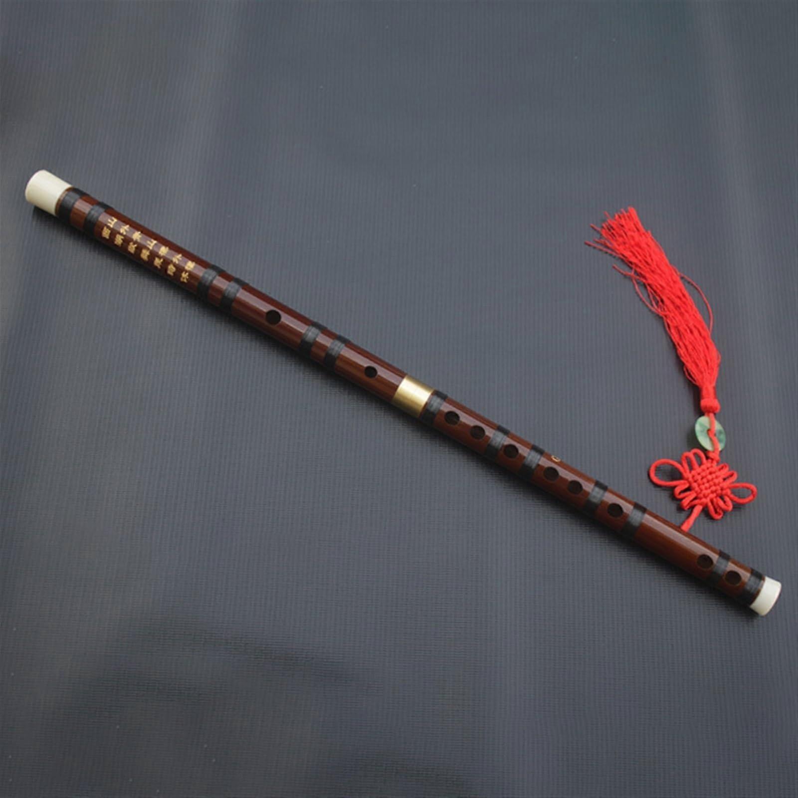 Bamboo Flute for Beginners, Adults, Professionals, Bitter Bamboo Transverse Flute (B, G Key)