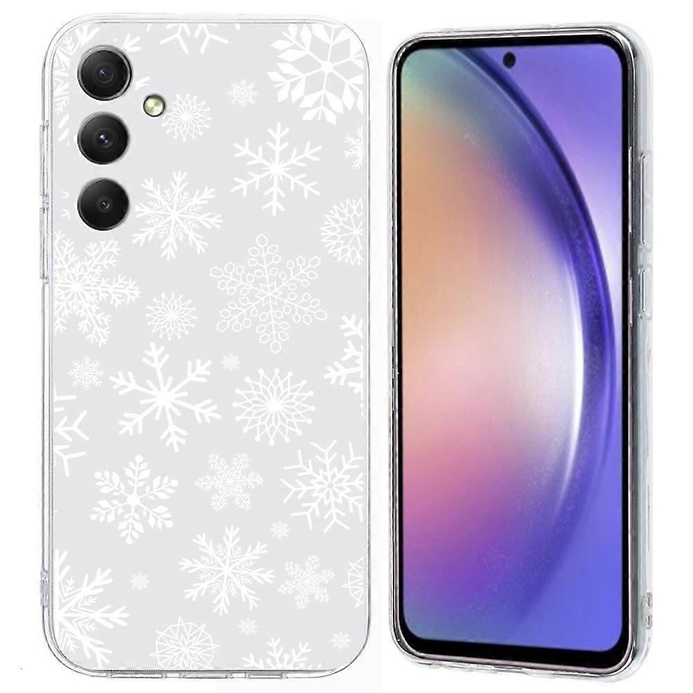 For Samsung Galaxy A35 5G Case Christmas Pattern Print Soft TPU Phone Protector