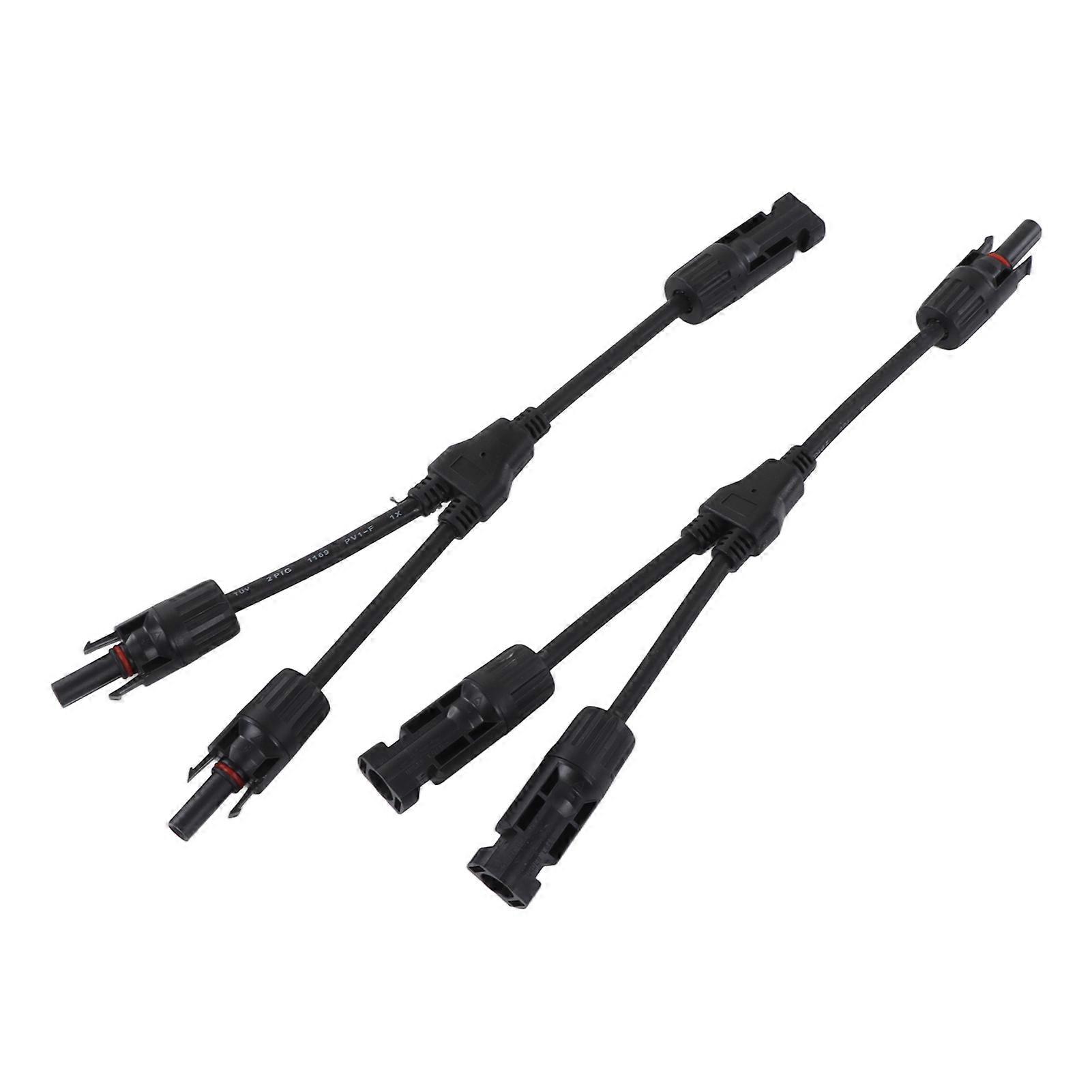 Solar Connector Y Branch 1000V 50A IP67 Waterproof Parallel Adapter Splitter for Outdoor