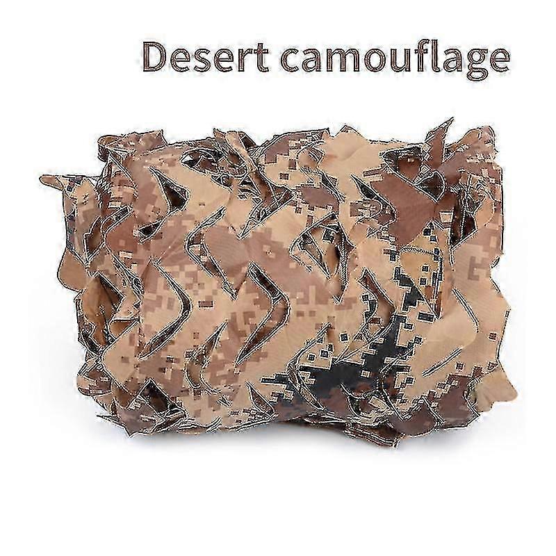 Reinforced shade net for beach - 7-color camouflage, multiple sizes