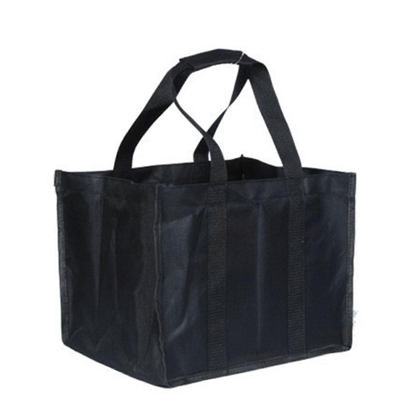 Zesílená dárková taška z oxfordské tkaniny Opakovaně použitelné nosiče nápojů Multi přihrádky pro láhve vína Dovolená a každodenní použití Multicolor