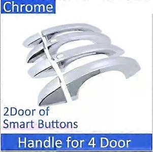 Door Handle Cover For SEAT Leon MK3 5F 2012~2019 2014 Luxurious Car Accessories Rustproof Stickers Style Gadget Anti-Scratch