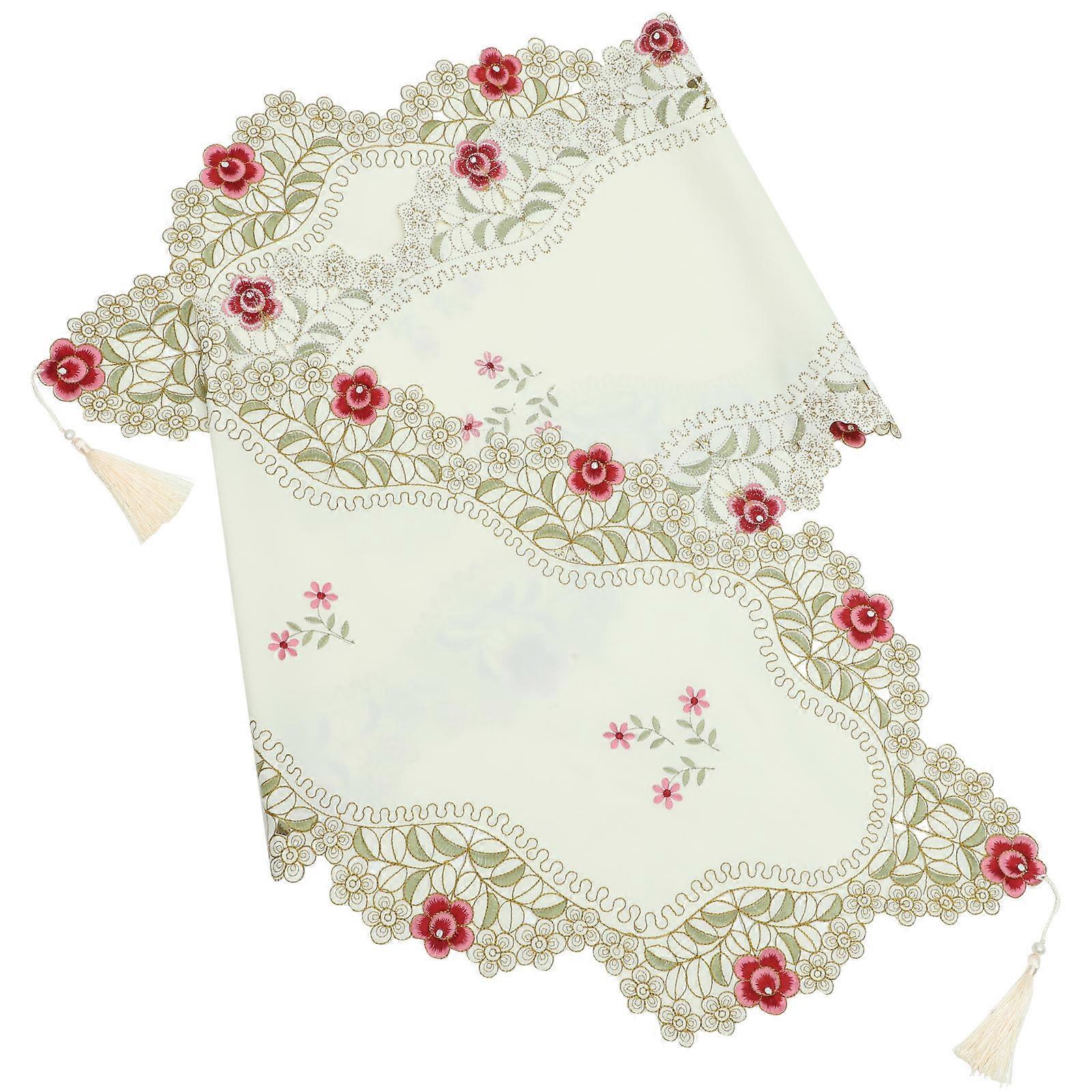 Table Runner Decor Reusable Table Runner Rectangular Dining Room Table Cloth Practical Effect Home Decoration 1Set