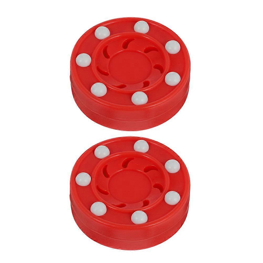 2pcs Durable Professional Roller Hockey Game Puck