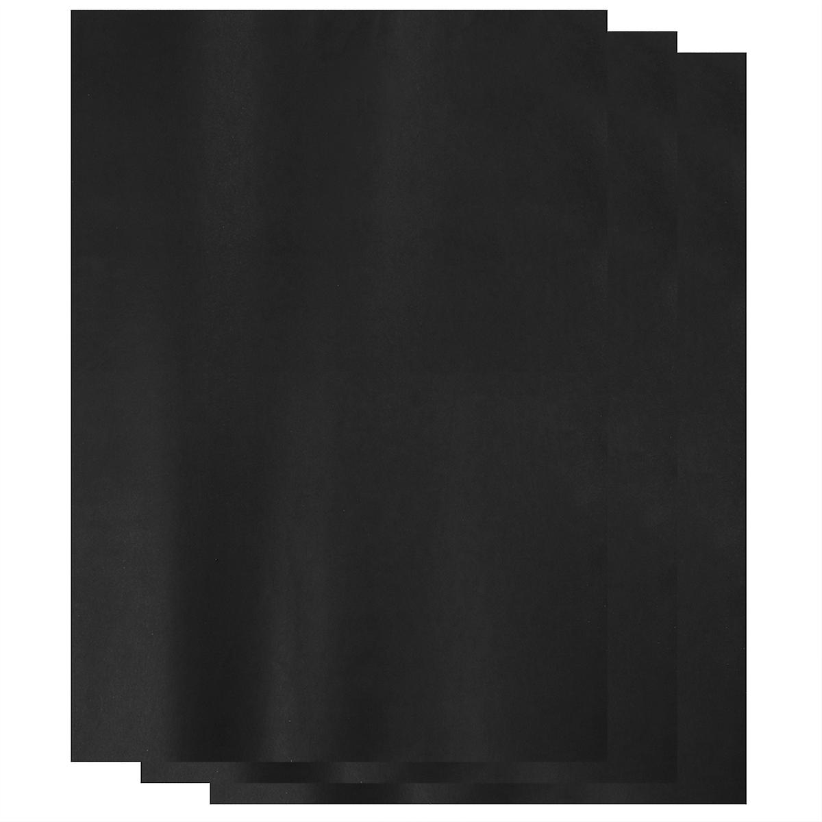 Black Gift Wrapping Paper Perfect for Any Occasion Craft Projects and Flower Wrapping 20 Sheets