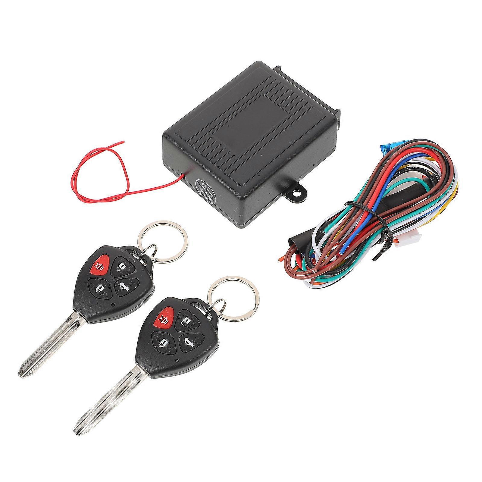 Universal Keyless Entry Car Kit Remote Start for Car Use with Plastic Multi Color 1 Set