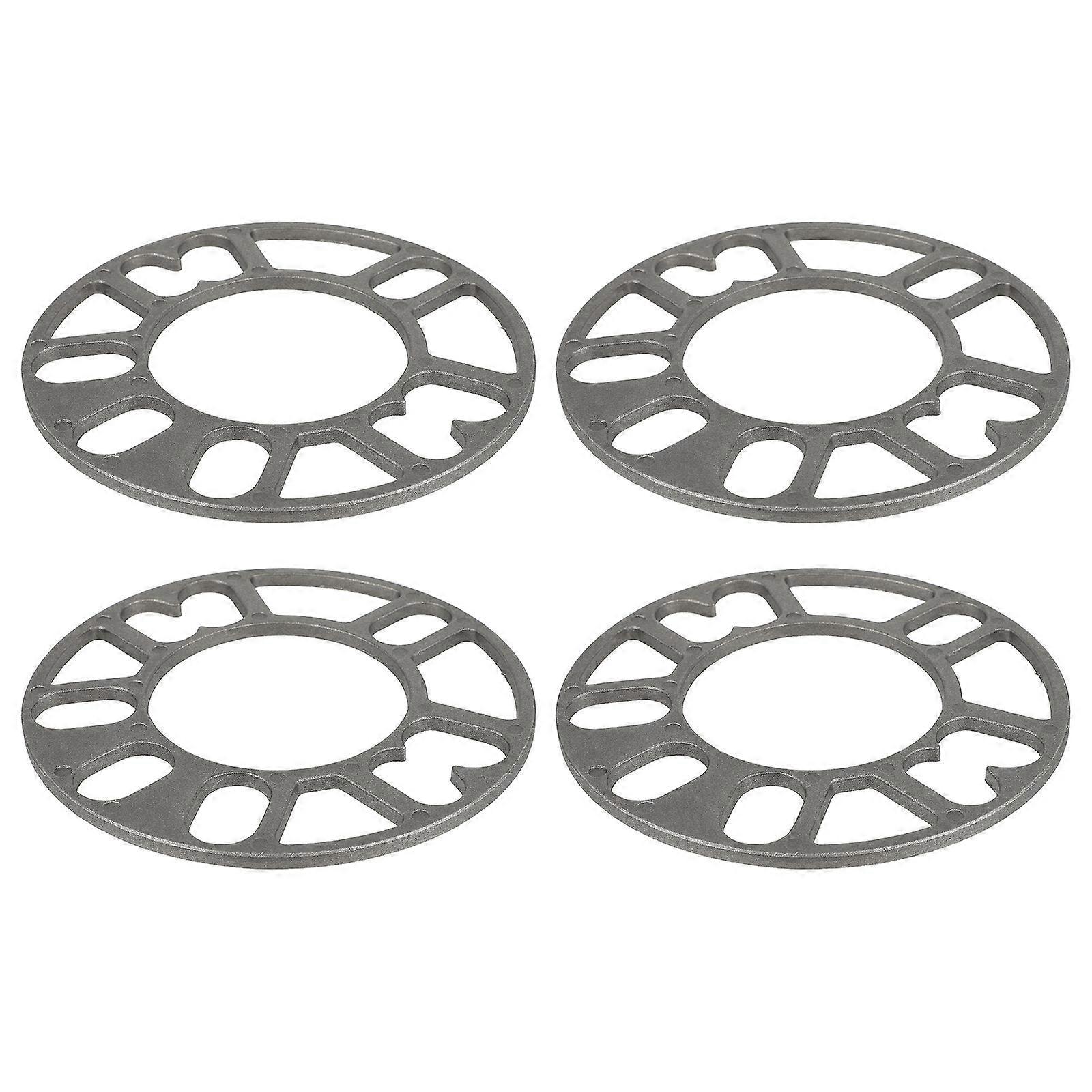 4PCS Alloy Wheel Spacers Shims Plate for Bolt Patterns Improve Grip Handling for Autocar
