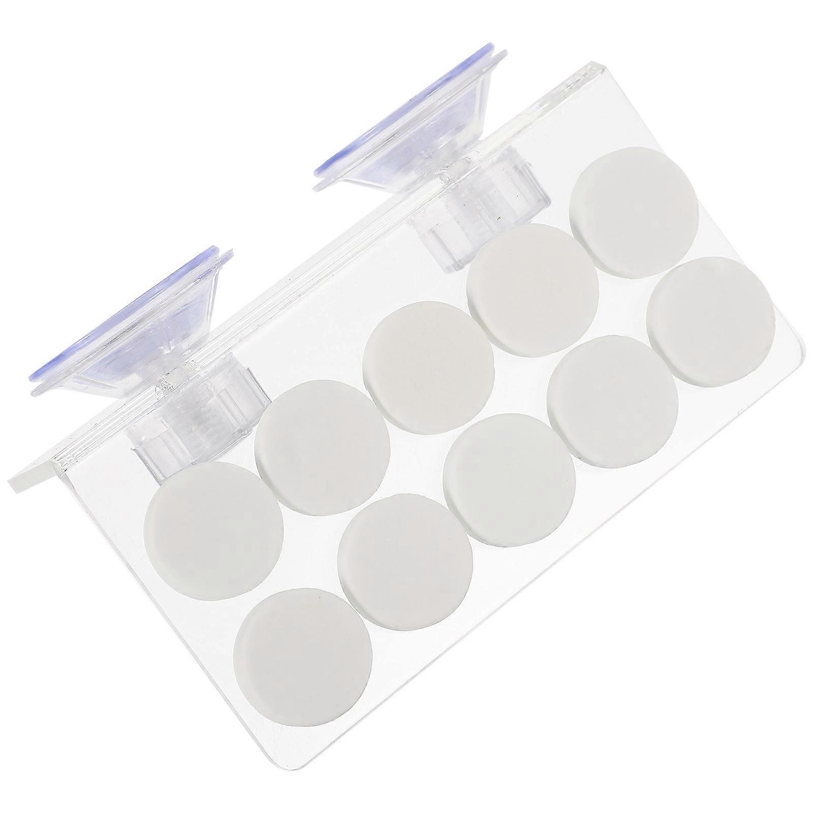 White Acrylic Coral Holder for Fish Tank Stable and Wear Resistant Suitable for All Corals 0 5 Pack
