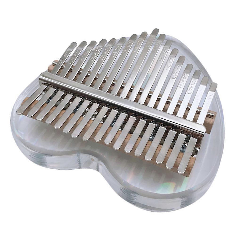Thumb Piano For Beginners Mini Kalimba Children Friendship 13X15CM Melodious Sound 1Set