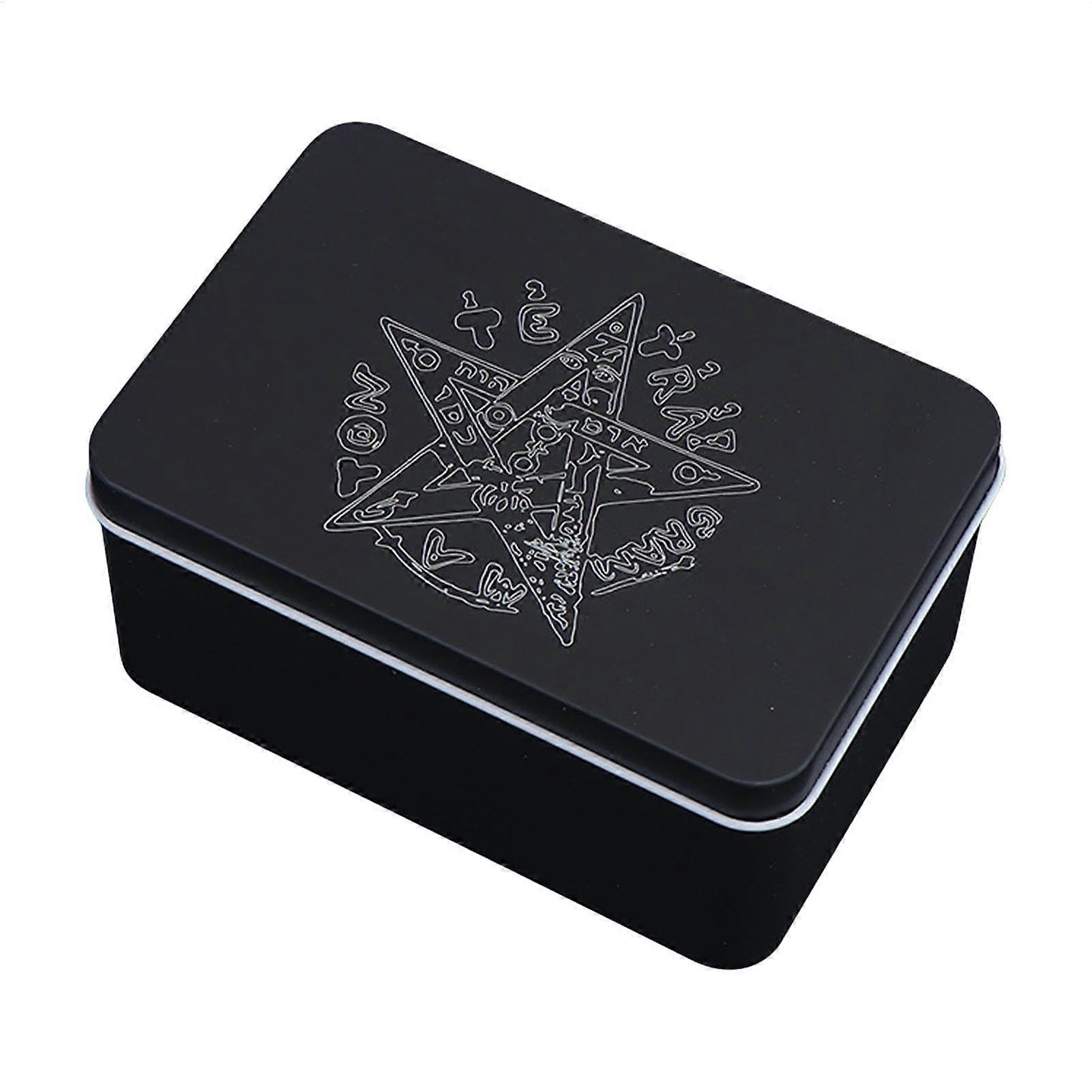 Tarot Card Box  Tarot Storage Box, Tarot Card Container, Iron Tarot Organiser Box, Portable Tarot Organiser, Board Game Card Storage Box