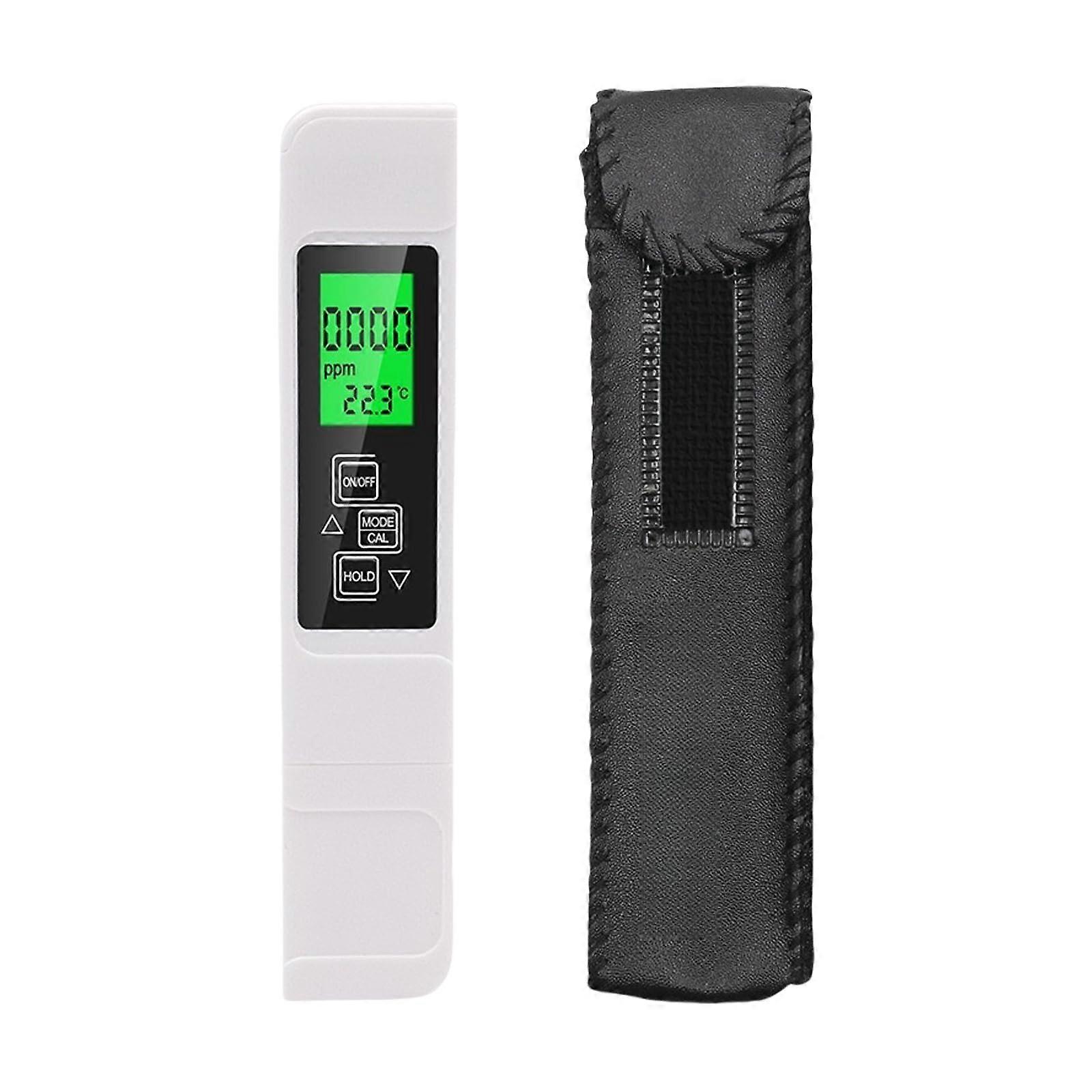 Water analyzers water testing tool for accurate solids and temperature testing for home use White leather suit