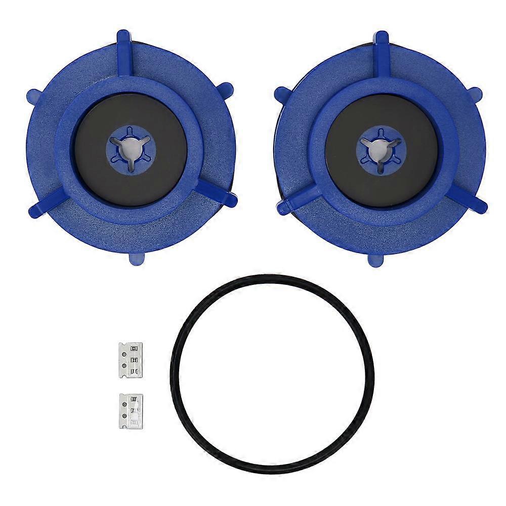 NAB Hub Adapters Pair with Rubber Ring for ReVox and Akai Reel to Reel Tape Opener