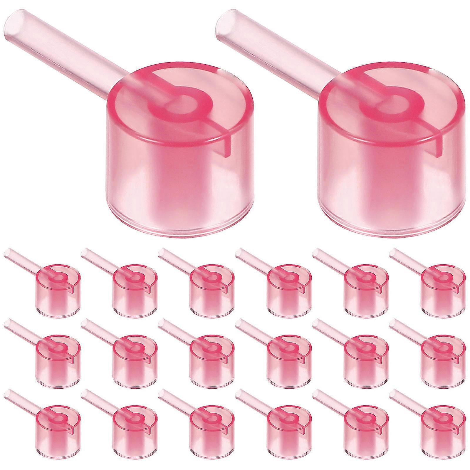 Perfume Dispenser Tools in Pink PP Material for Women Easy to Use and Fill Various Sized Bottles 30Pcs