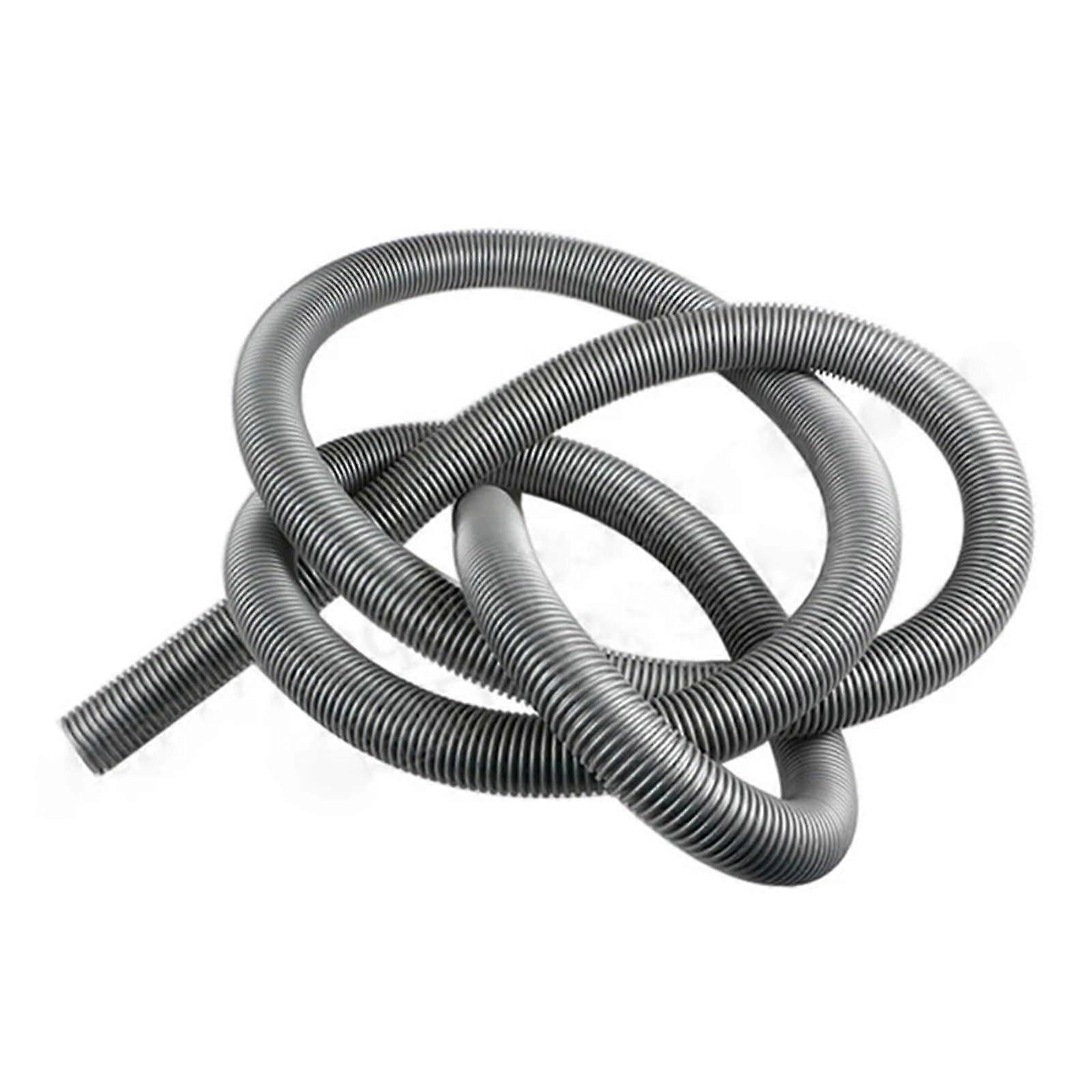 Industrial Vacuum Cleaner Hose 38mm Inner Diameter, Durable Bellows Pipe with Threaded Ends for Workshop Use