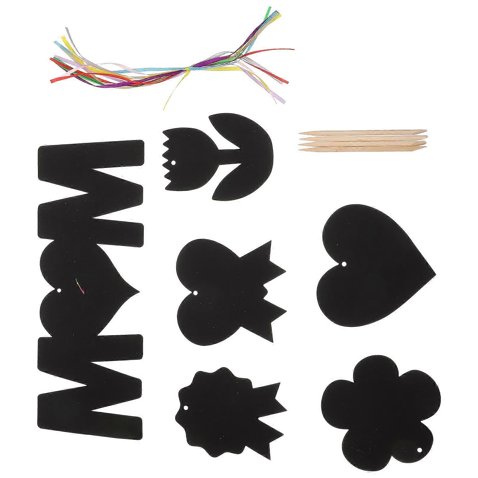 Mother's Day Decor 1 Set Of Paper Decorations Tailored For School Projects Featuring A Black Rectangular Design For Creative Expression