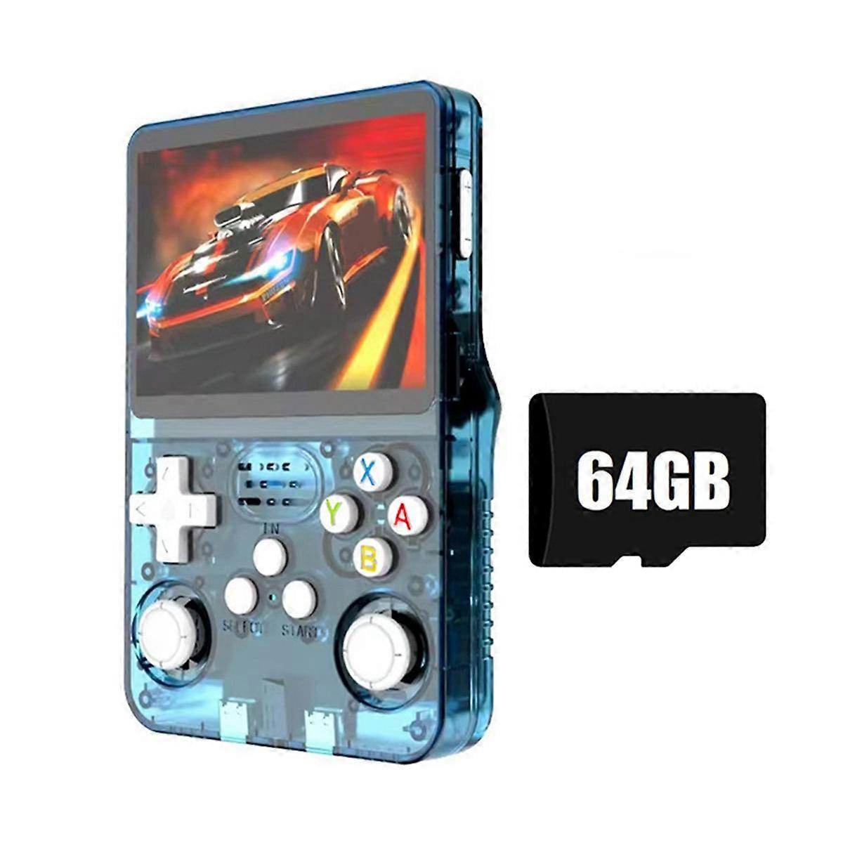 K36S R36S Retro Game Console 64GB Linux System 3.5 Inch IPS Screen WIFI Portable Pocket Game Player