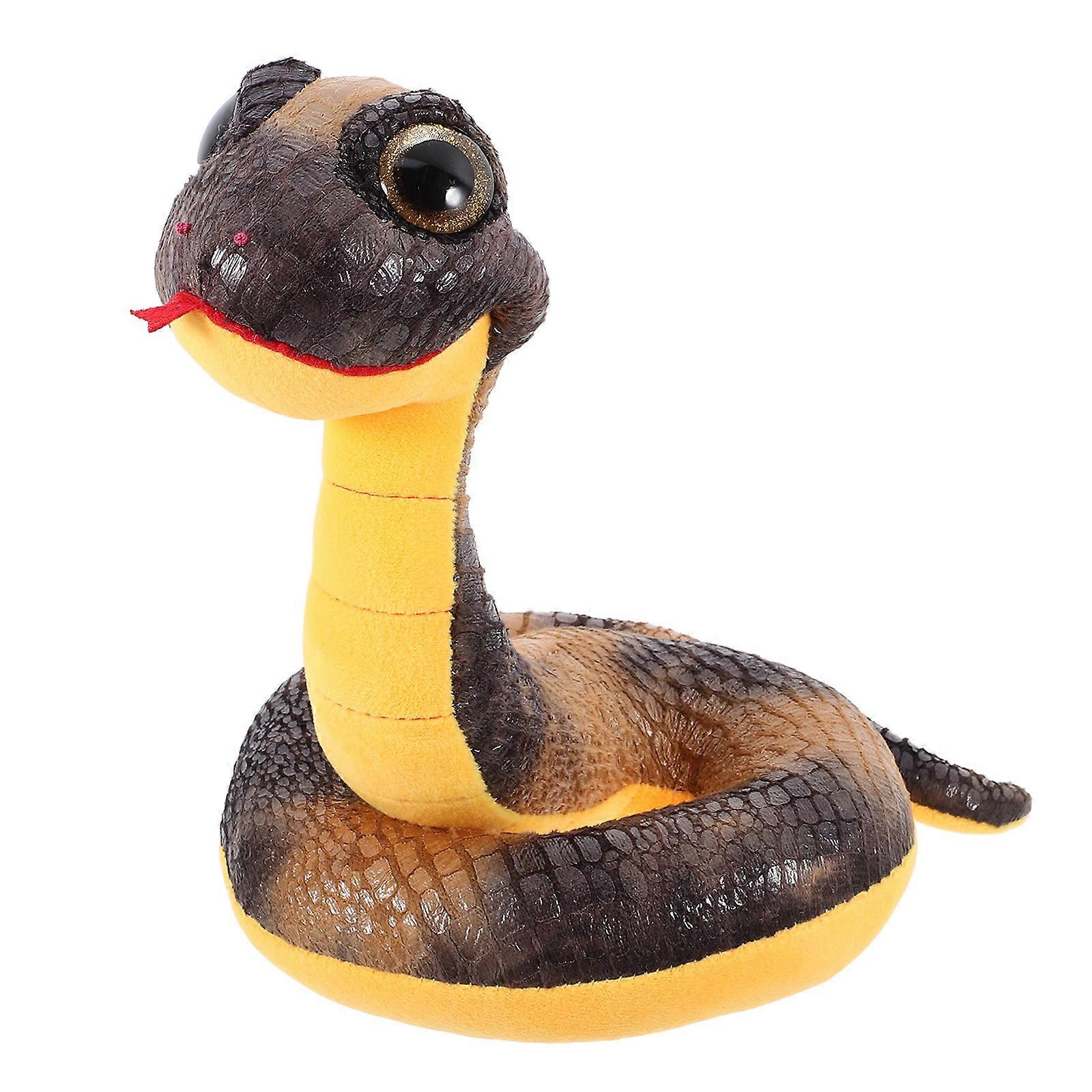 Multi Color Realistic Giant Stuffed Snake Plush for Parties Soft Safe Handcrafted Decor 62.0 Inches