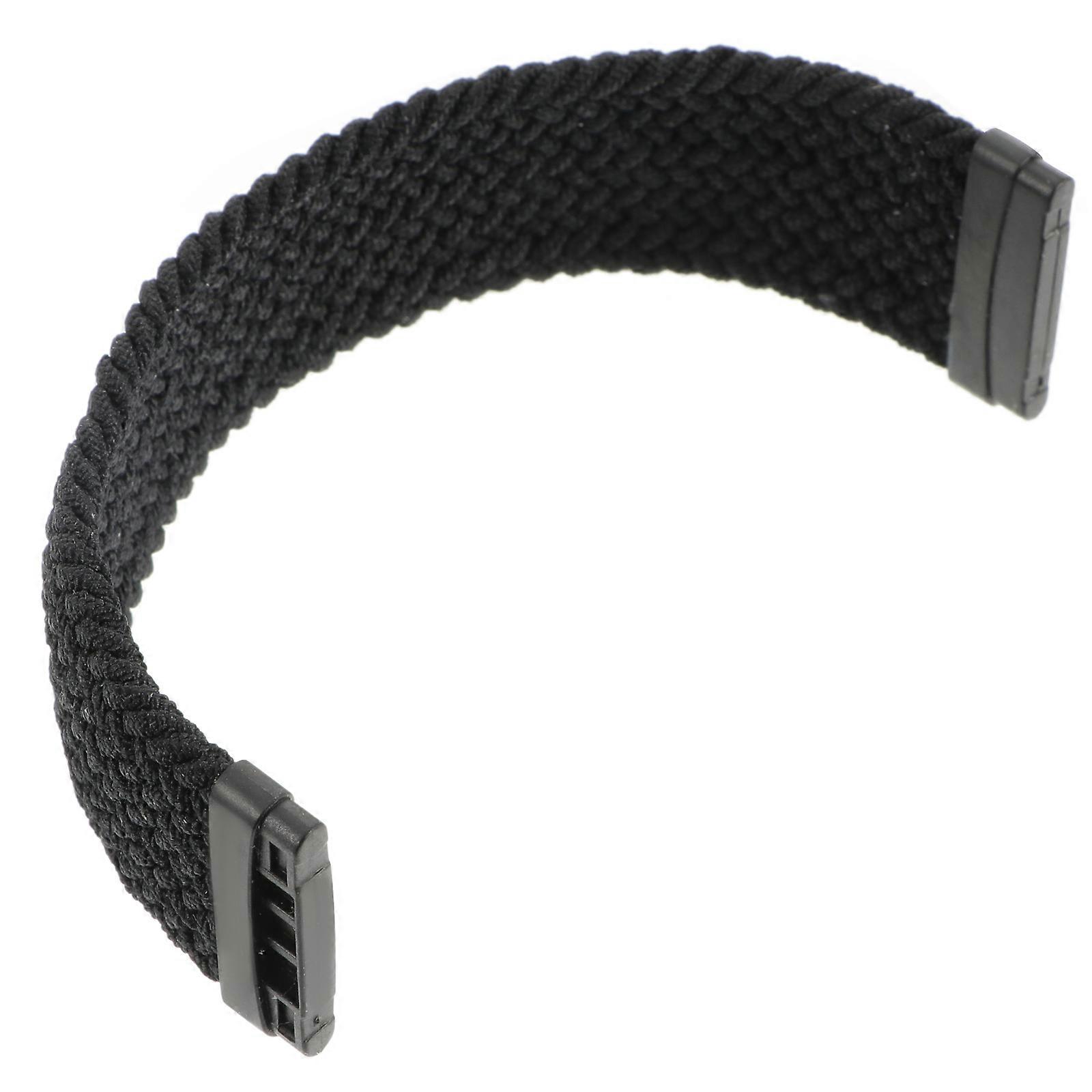 Smart Watchband Replacement In Black Color For Versa3 And Sense Designed For Male And Female Users Ideal For Multiple Activities 1Pack