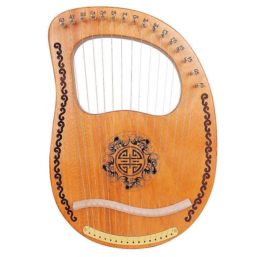Novice Harp Instrument, Ergonomically Designed Strings Providing Better Use Experience