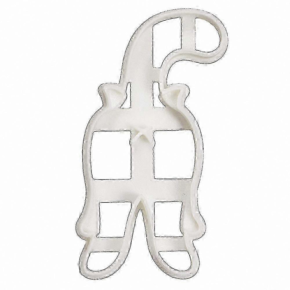 3D Feline-Shaped Cookie Cutter for Baking, Fondant, and Pastry Design Tools