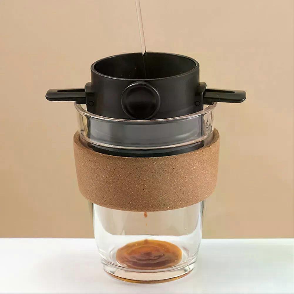 Foldable Reusable Coffee Filters Stainless Steel Drip Coffee Dripper Coffee Maker Mesh Holder Kitchen Utensils