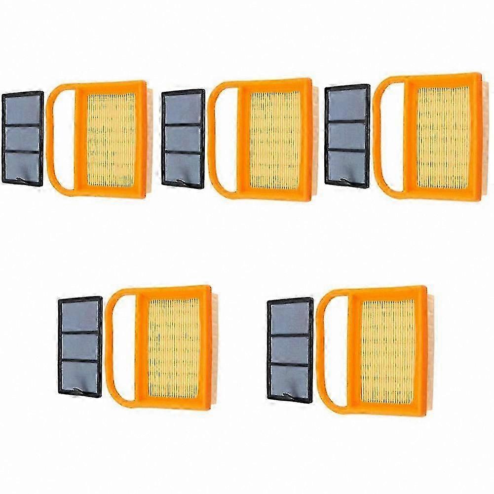 5-Pack Replacement Air Filters for Concrete Cutting Saws 4238-140-4402