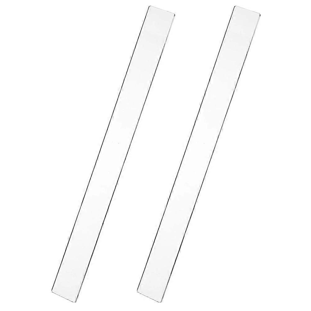 Acrylic Rolling Pin Guides for Dough Thickness Measuring Accessories Transparent Sturdy and
