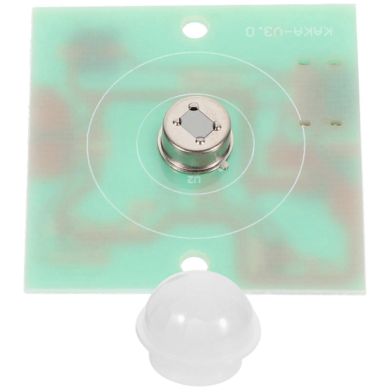 DIY Green Resin Lighting Sensor Circuit Board for Electronic Experiments and Scientific Exploration 5.5 x 3.2 inches