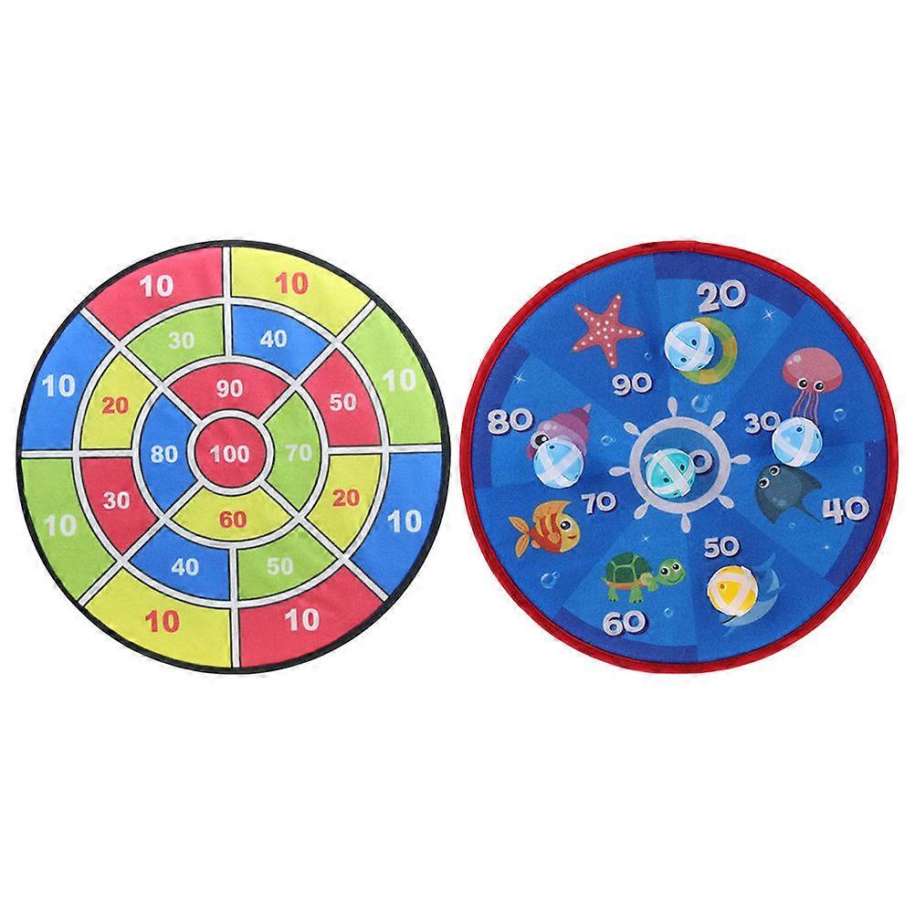 Funny Throwing Balls Game Toys For Kids 35x35cm Indoor Activities Assorted Color Throwing 2 Sets