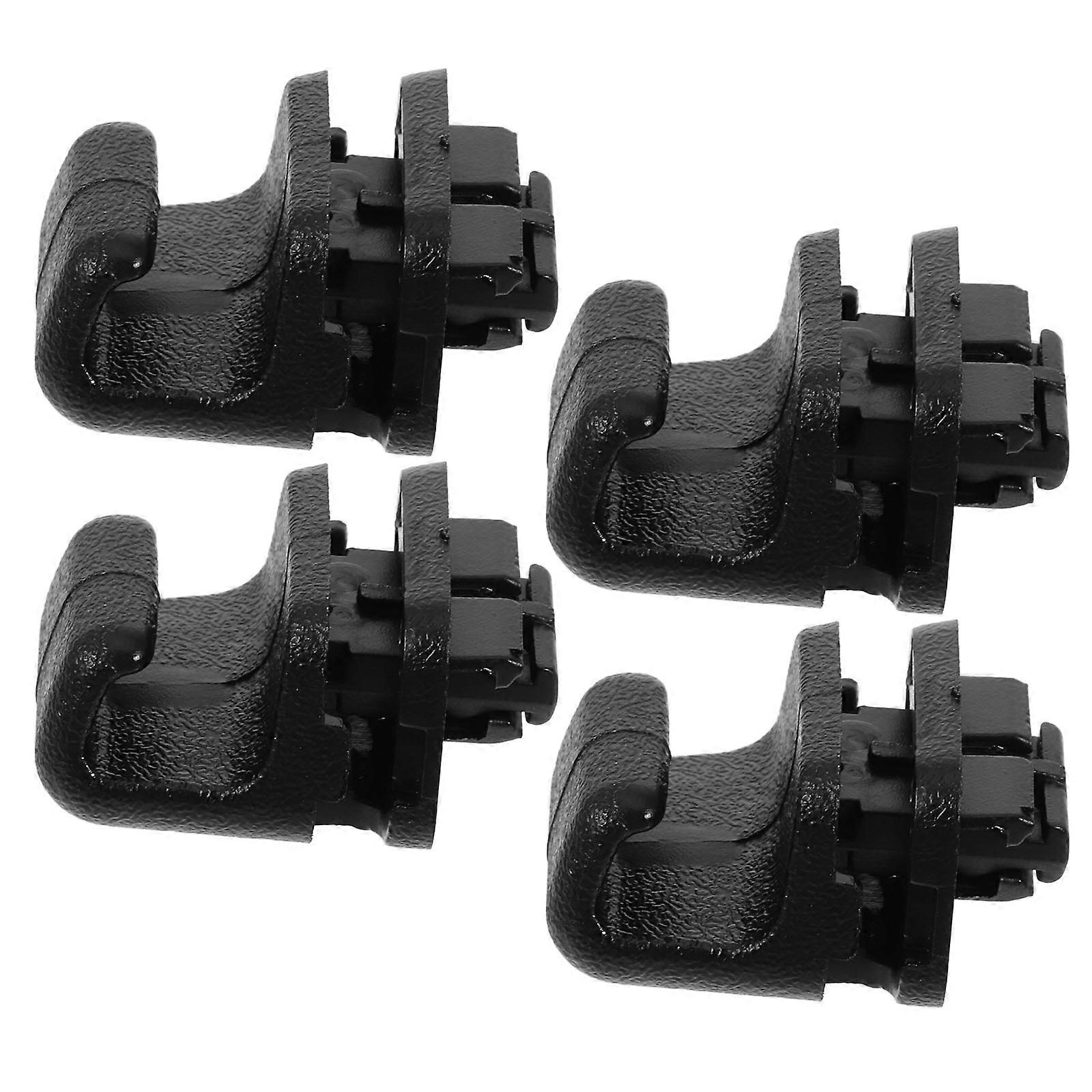 Sun Shade Hook 4Pcs Rear Door Curtain Hook For Home Use Multi-Purpose Plastic Hook For Car Owners