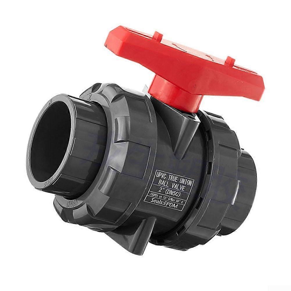 2 Inch PVC Ball Valve Reliable Performance for Swimming Pools and Irrigation Systems