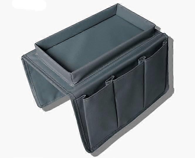 Sofa Arm Tray Sofa Armrests With 4 Pockets And Cup Tray, Sofa Hanging Armchair Storage Bag Sofa Armrest Organiser (Color : A)