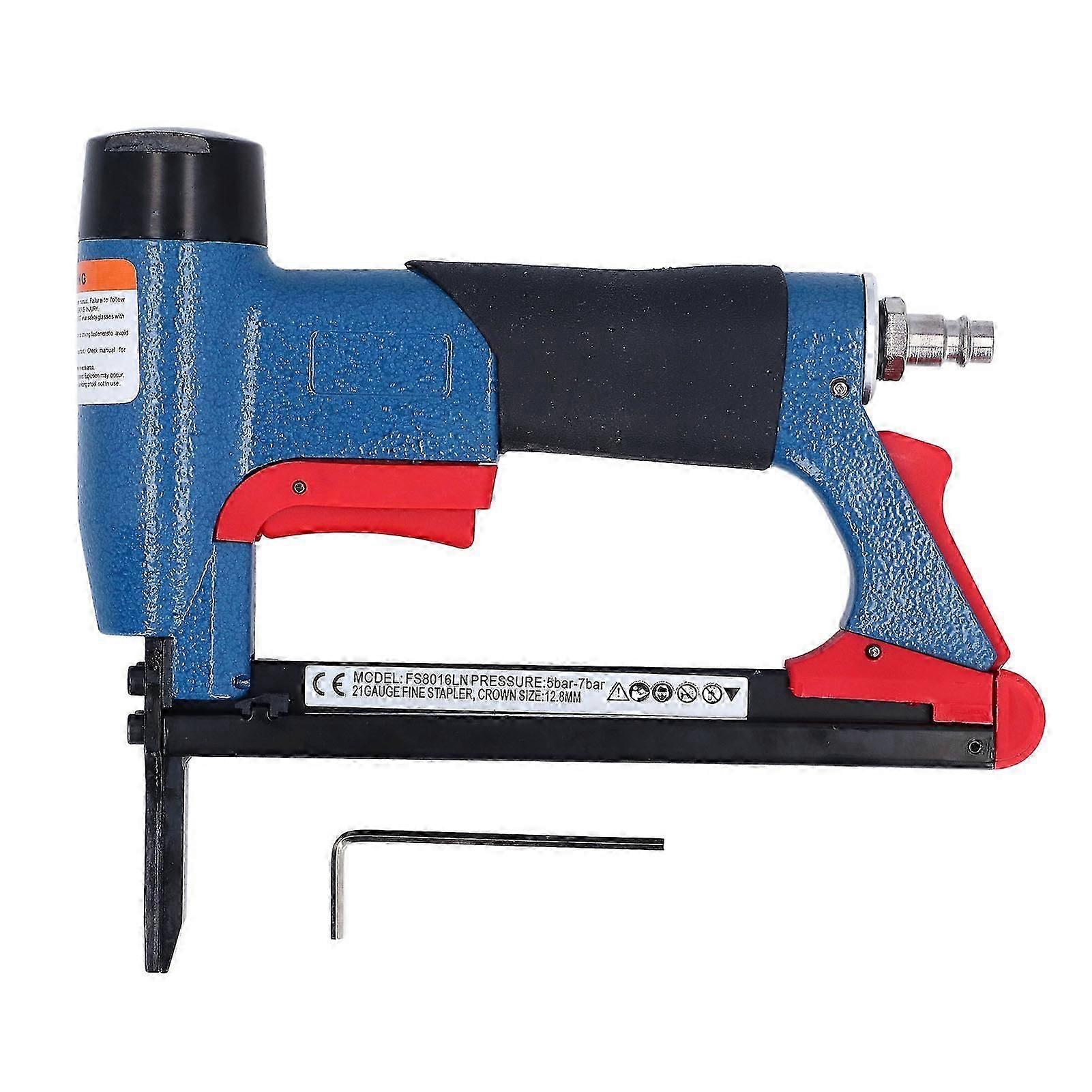 Pneumatic Staple Gun for Carpentry - 1/4" to 5/8" Staple Size Range