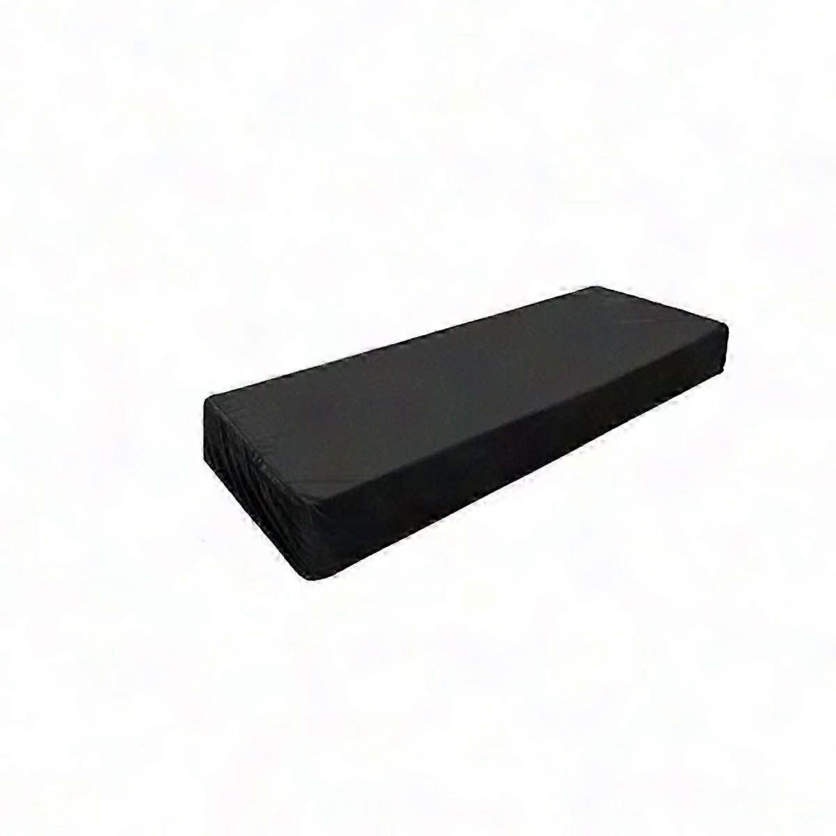 88-Key Piano Keyboard Case Stretchable Dustproof Foldable Waterproof Cover with Drawers