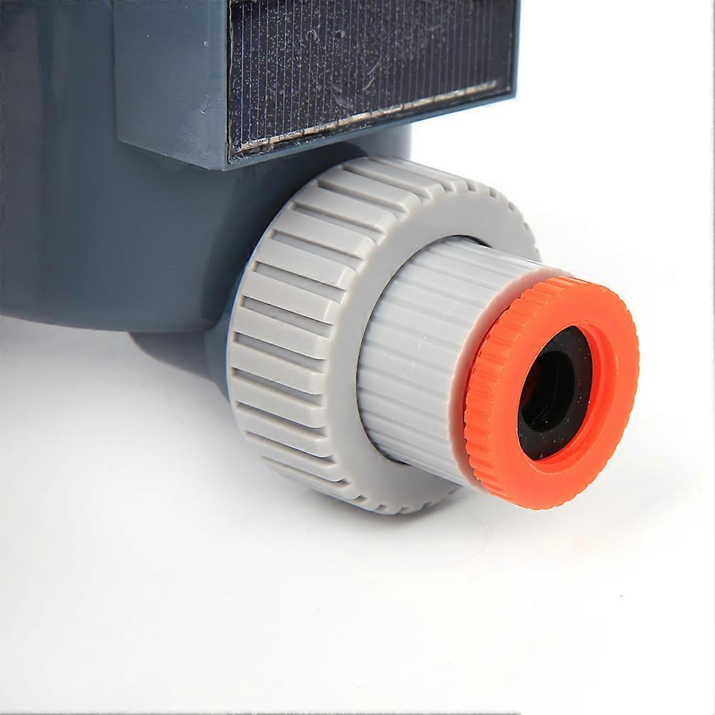 G1-1/4 DN32 Solar Watering Timer Gray Pom Automatic Irrigation