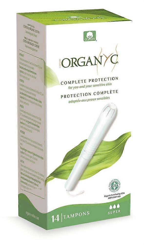 Organyc Applicator Tampon - Super - 3 Pack