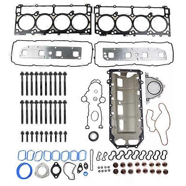 Full Head Gasket Bolt Set Replacement for Chrysler 300 Dodge Charger Magnum Jeep Grand Cherokee Commander 5.7L V8 HEMI 2005-2008