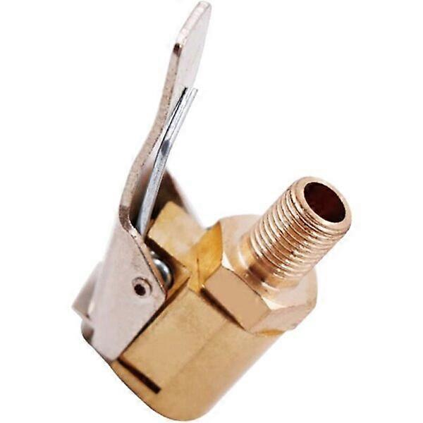 Brass inflatable nozzle adapter, solid chrome-plated, leak-proof and durable