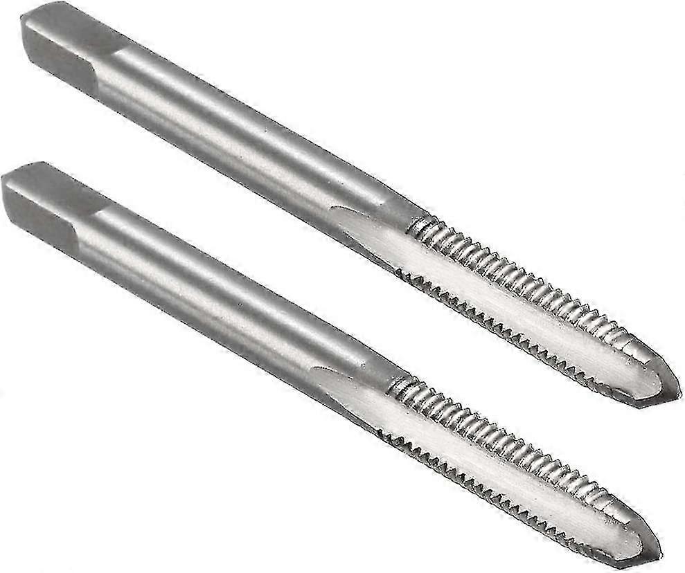 M5x0.8mm HSS Metric Machine Tap H2 Uncoated 3 Flute Thread Tapping Tool 2pcs