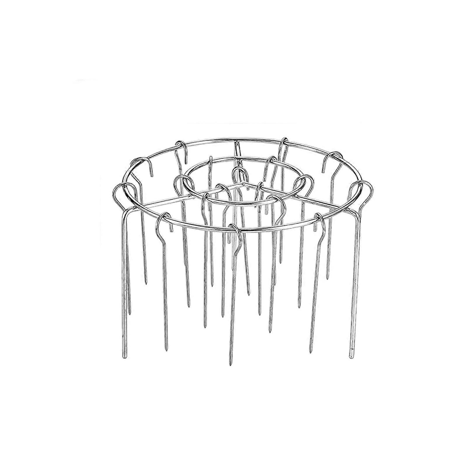 User Friendly Air Fryers Hanging Baking Needle BBQ Tool Detachable Vertical Barbecue Skewer Bracket for Oven Use  M