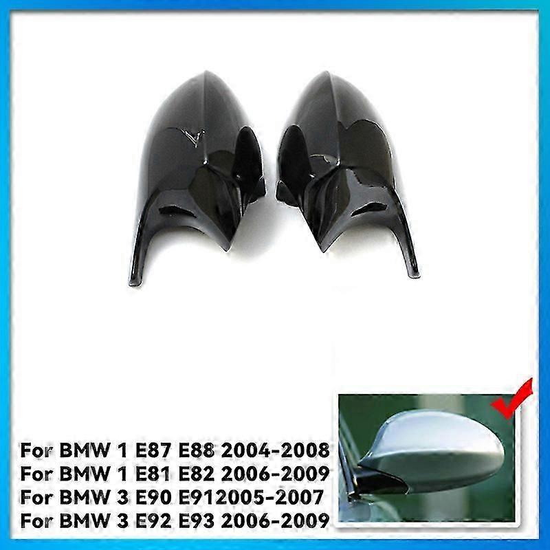 Exquisite Side Rearview Mirror Cap Wing Mirror Cover Fit For BMW E90 E91 2005-2011 E92 E93 2006-2013 E81 E82 E88 E87 E88 Car Accessories