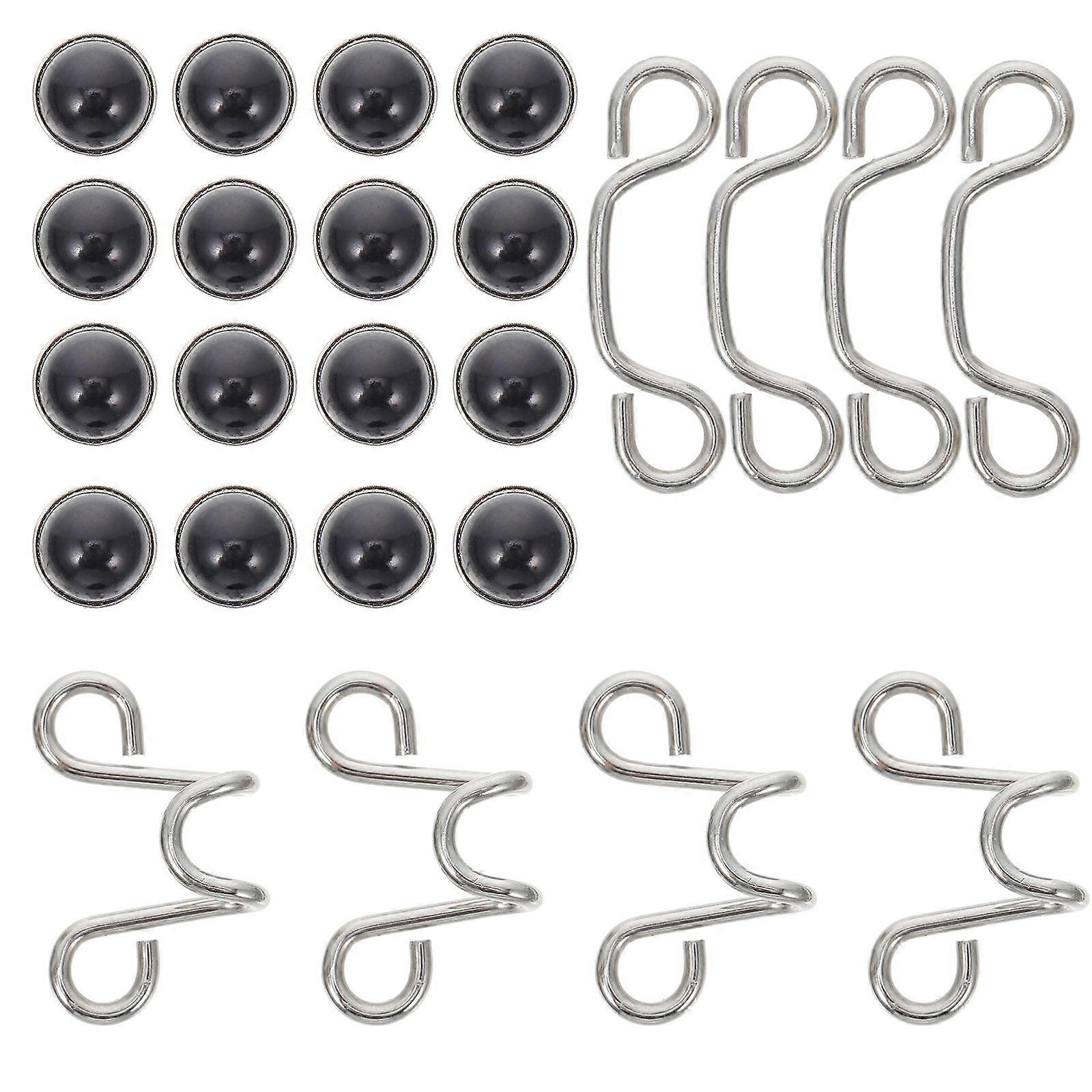 Waist Buckle Adjuster 4 Sets Suitable For Pants Clothing Adjustment 1.1X0.8X0.4in Adjustable Tool-Free Installation
