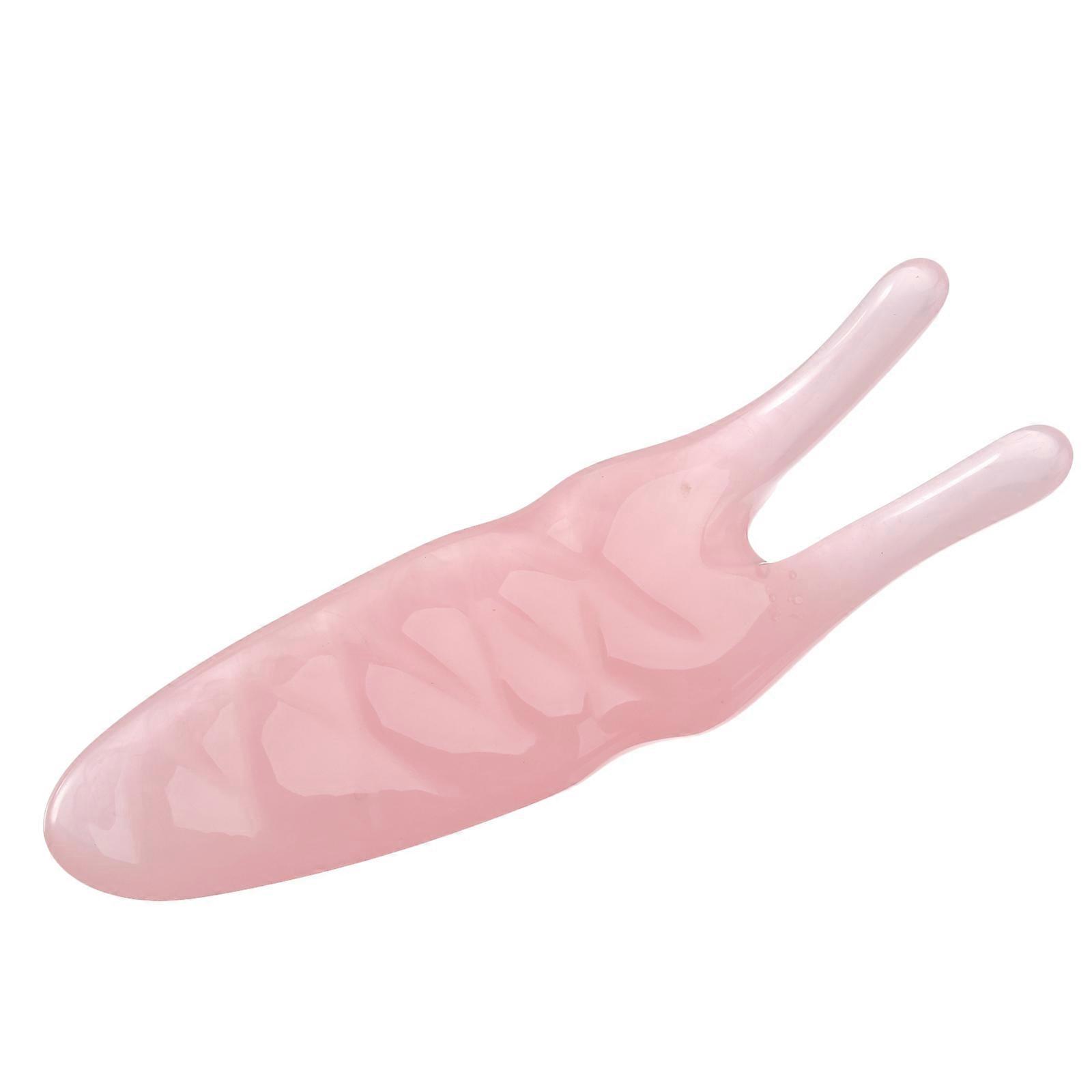 Pink Resin Nose Massager for Home Use Promotes Blood Circulation and Enhances Complexion 1 pc