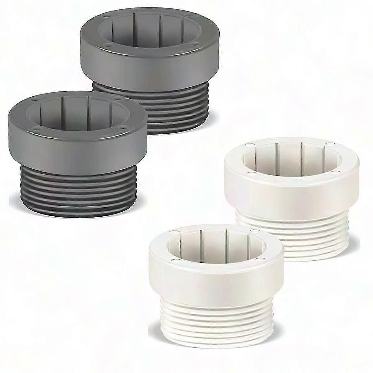 Pool Umbrella Stabilizer Adapter - Threaded Sleeve for Patio Umbrella Pole Support & Stability