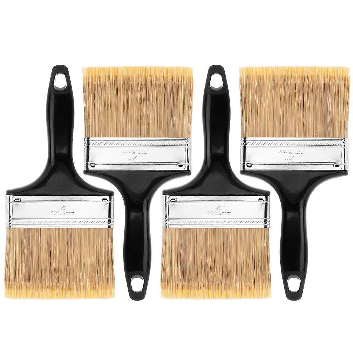 Paint Brushes, 4-Inch,Flat Paint Brushes for Walls