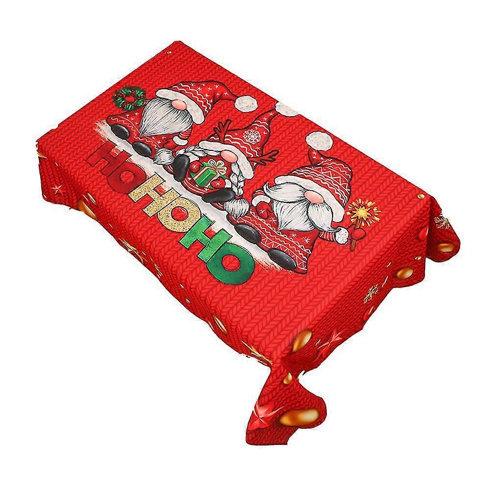 Printed Fabric Tablecloth For Christmas,holiday,and Winterrectangular