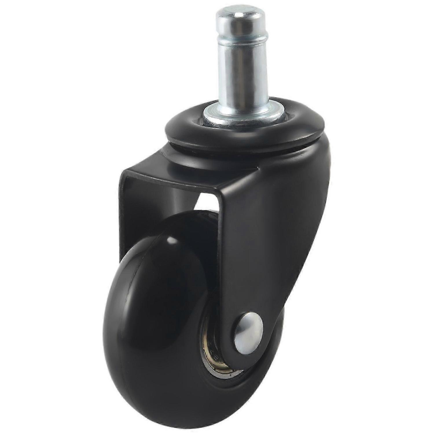 5 Pcs Replacement Chair Caster Wheels 2 Inch, with Plug-In Stem