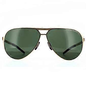 Porsche Design Okulary przeciwsłoneczne P8670 C Gold Green